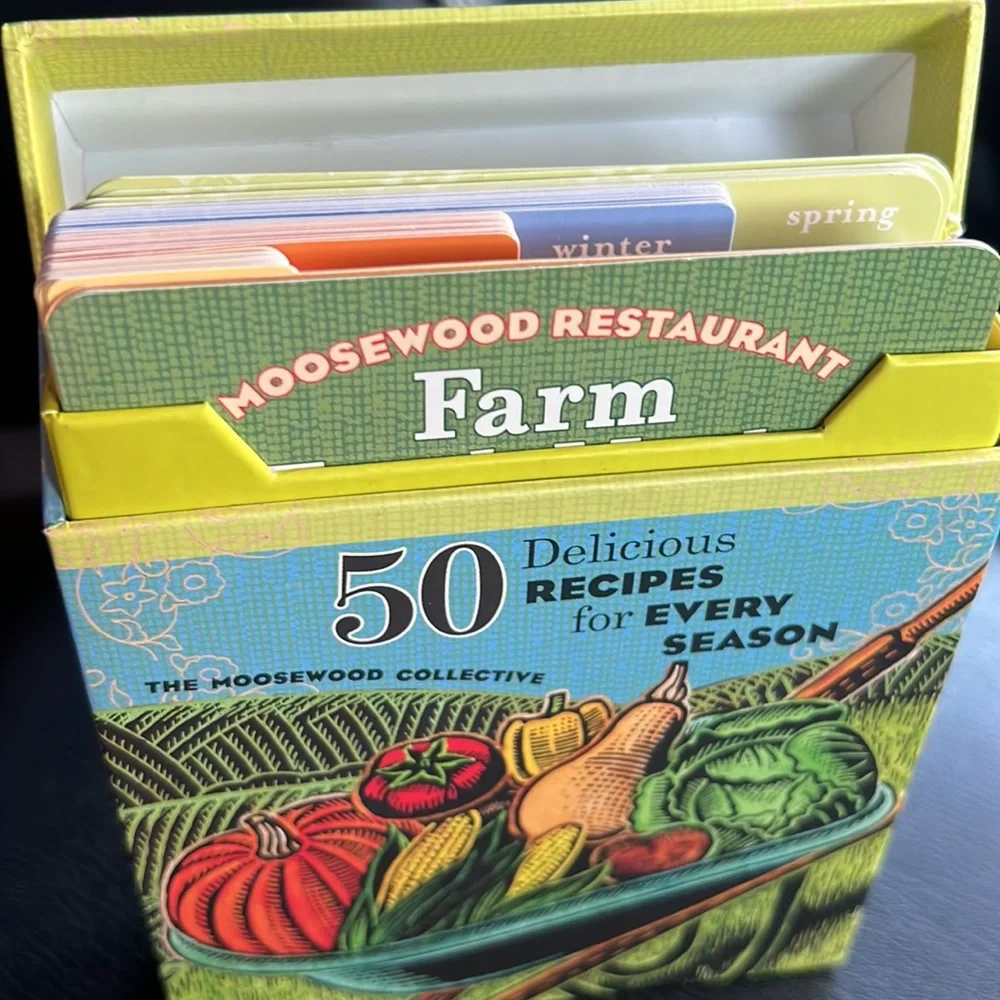Moosewood Restaurant Seasonal Recipe Card Deck